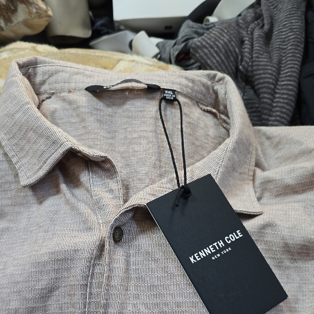 Kenneth Cole Light Brown Shirt